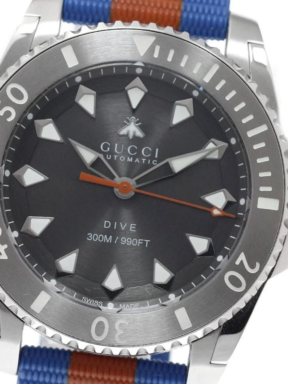 GUCCI Dive YA136352 gray Dial Automatic Men's Watch_974655